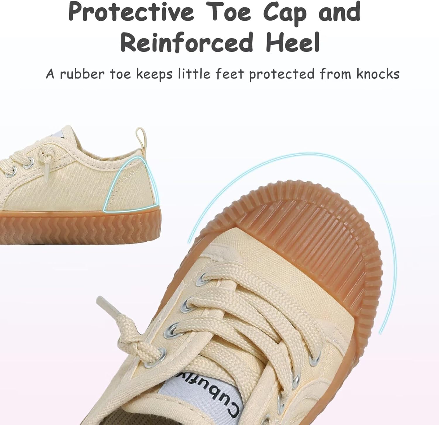 Toddler Shoes Boys Girls Slip On Canvas Sneakers - Image 2