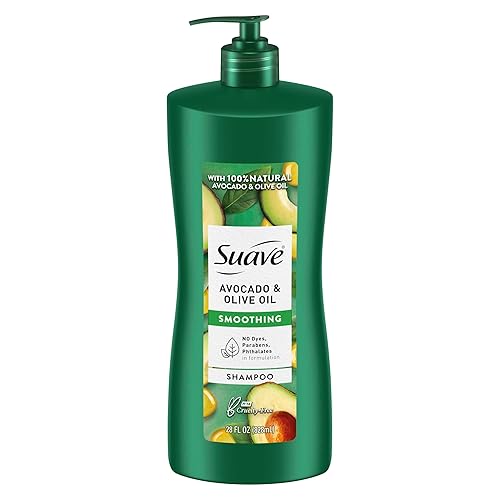 Suave profesionales Sleek Conditioner Champú suavizante aguacate aceite de oliva Suave profesionales Sleek Conditioner Champú suavizante aguacate aceite de oliva