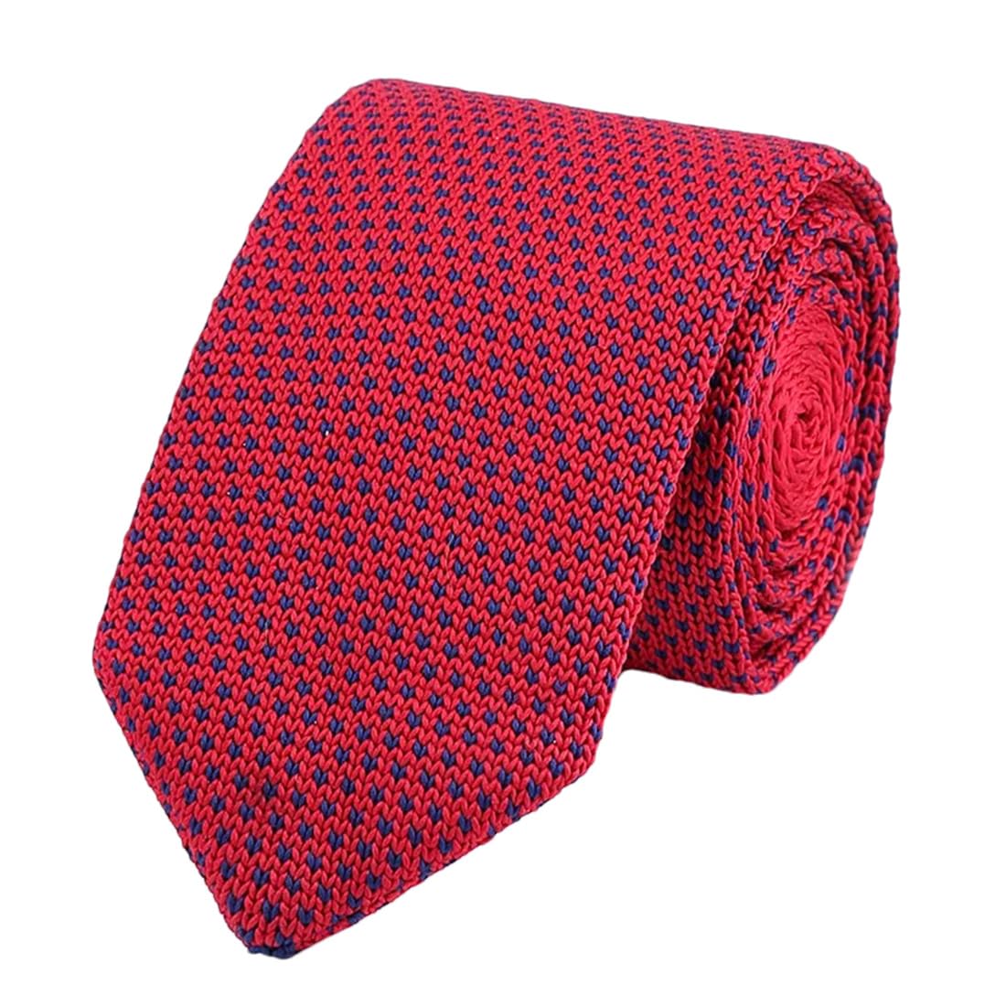 Dcvmvmn Corbata de punto ajustada para hombre, corbata casual para padrinos de boda, corbata ajustada, accesorios de regalo, 7, Large