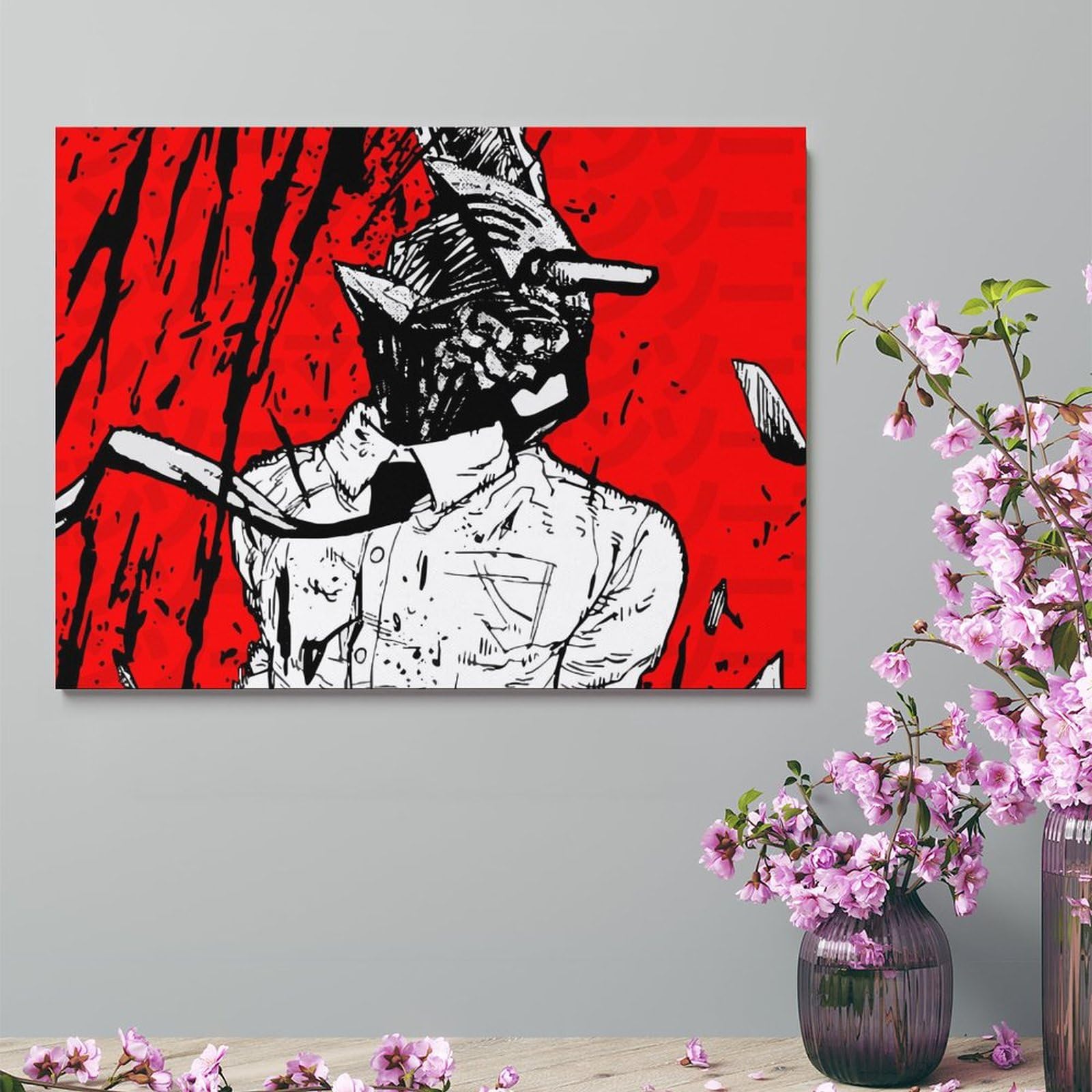 Amazon.co.jp: ポスター チェンソーマン デンジ アートパネル 壁掛け