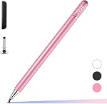 Stylus Pen, Crayon universel à disque capacitif & Casquette magnétique Stylus compatible avec tous les écrans tactiles, stylos pour iPad Apple/iPhone/Samsung Galaxy Tab A7/S7/Chromebook/All Toucher les écrans tactiles de la tablette