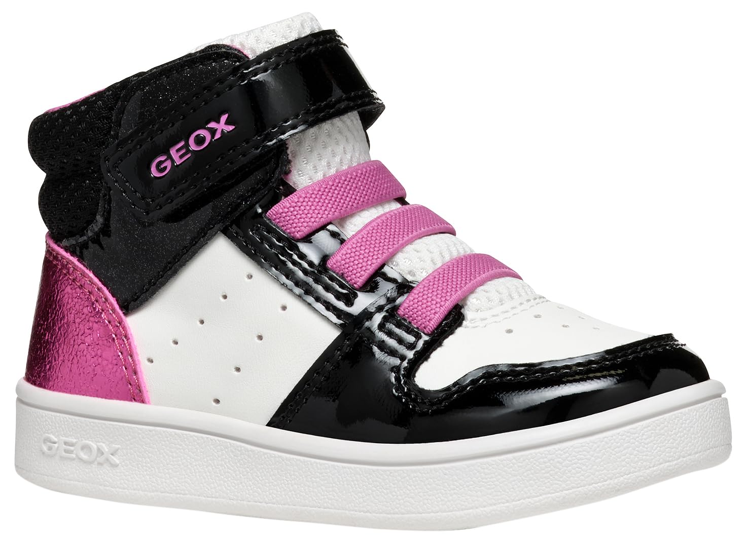Geox Women's Blanc Baby Girl Trainers Eclyper