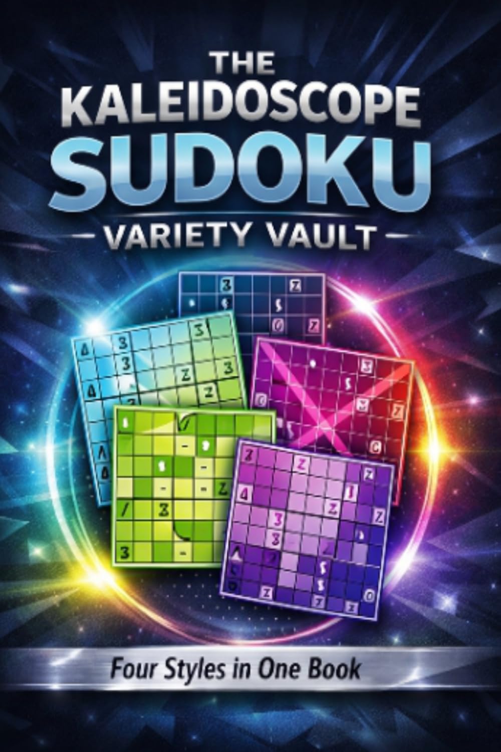 The Kaleidoscope Sudoku Variety Vault: A Curated Mix of Classic, Jigsaw, X-Sudoku, and Hyper-Grid Puzzles | Multi-Variant Logic Grid Book for Adults and Travelers