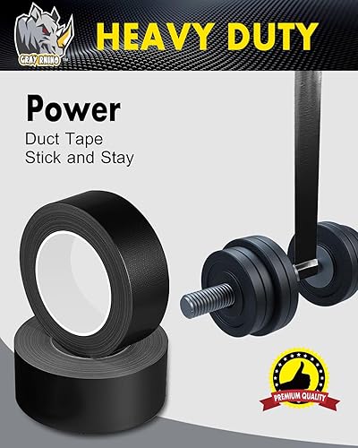 Miniatura 6 de Cinta adhesiva resistente al agua de 1.88 pulgadas, 105 pies35 yardas, desgarrable sin residuos, cinta adhesiva fuerte para embalaje, cinta opaca de