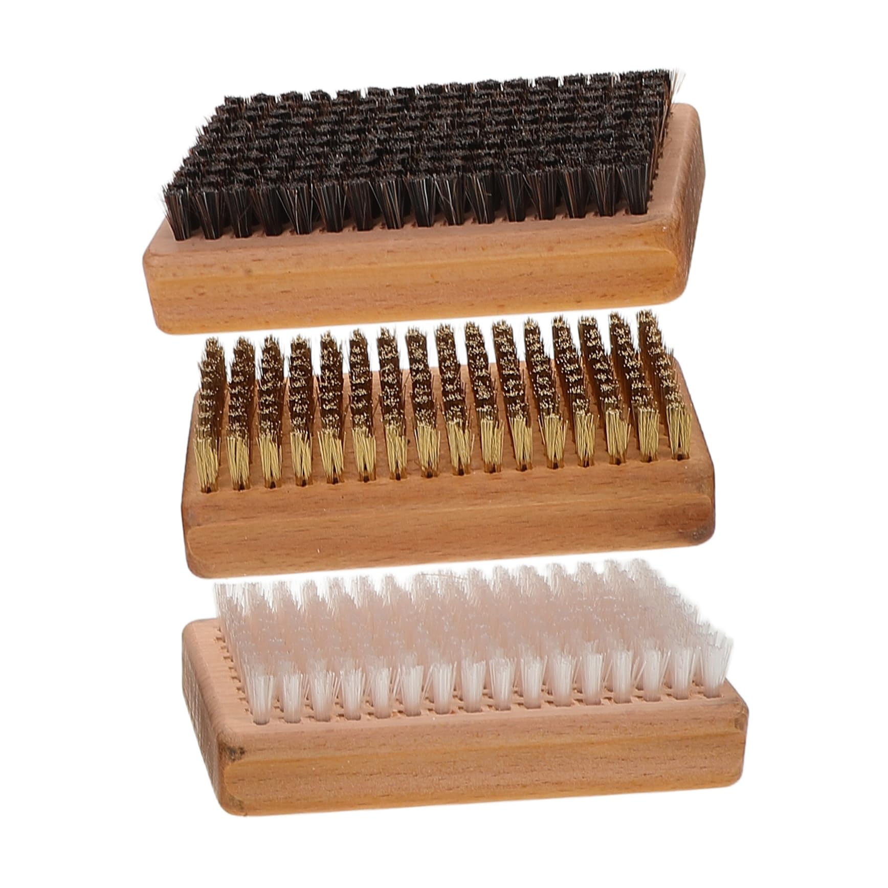 Toyvian 3pièces Lot de Brosses pour Skis Brosses De Nettoyage Et Polissage Matériel De Fartage pour Ski Et Snowboard