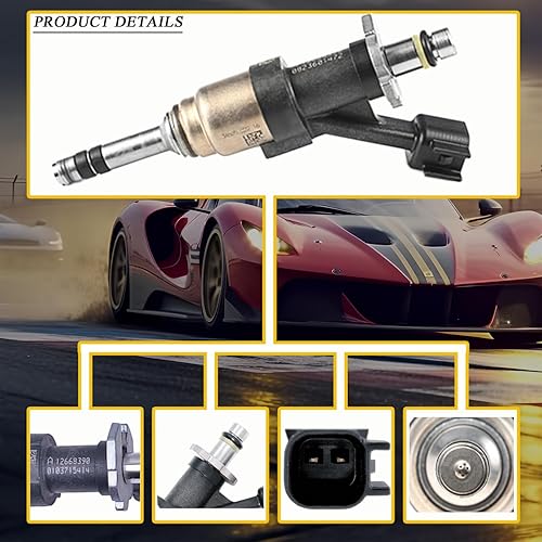 Miniatura 3 de Juego de 8 piezas de inyectores de combustible OEM FJ1217 12668390 2014-2018 de reemplazo para Chevrolet Chevy Silverado 1500 2500 Tahoe Suburban