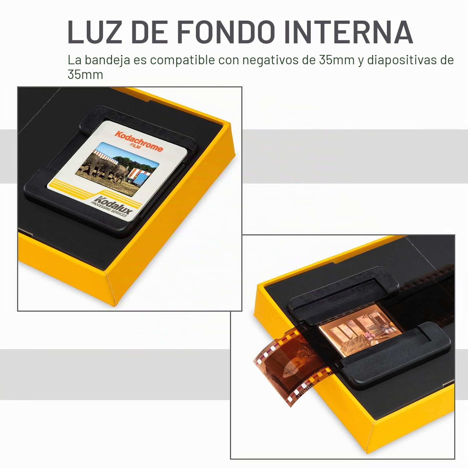 KODAK Escáner de película móvil 35 mm Diapositivas Smartphone