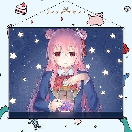 Amazon Co Jp シャッターチャンス タペストリー ハッピーシュガーライフ 松坂 さとう ハッピーシュガーライフ 松坂 さとう カスタマイズ可能 掛ける絵 巻物 軸物 壁畫 巻物 おしゃれ アニメ 寝室 壁アート 誕生日プレゼント アニメグッズ 約70cmx50cm B2 ホーム