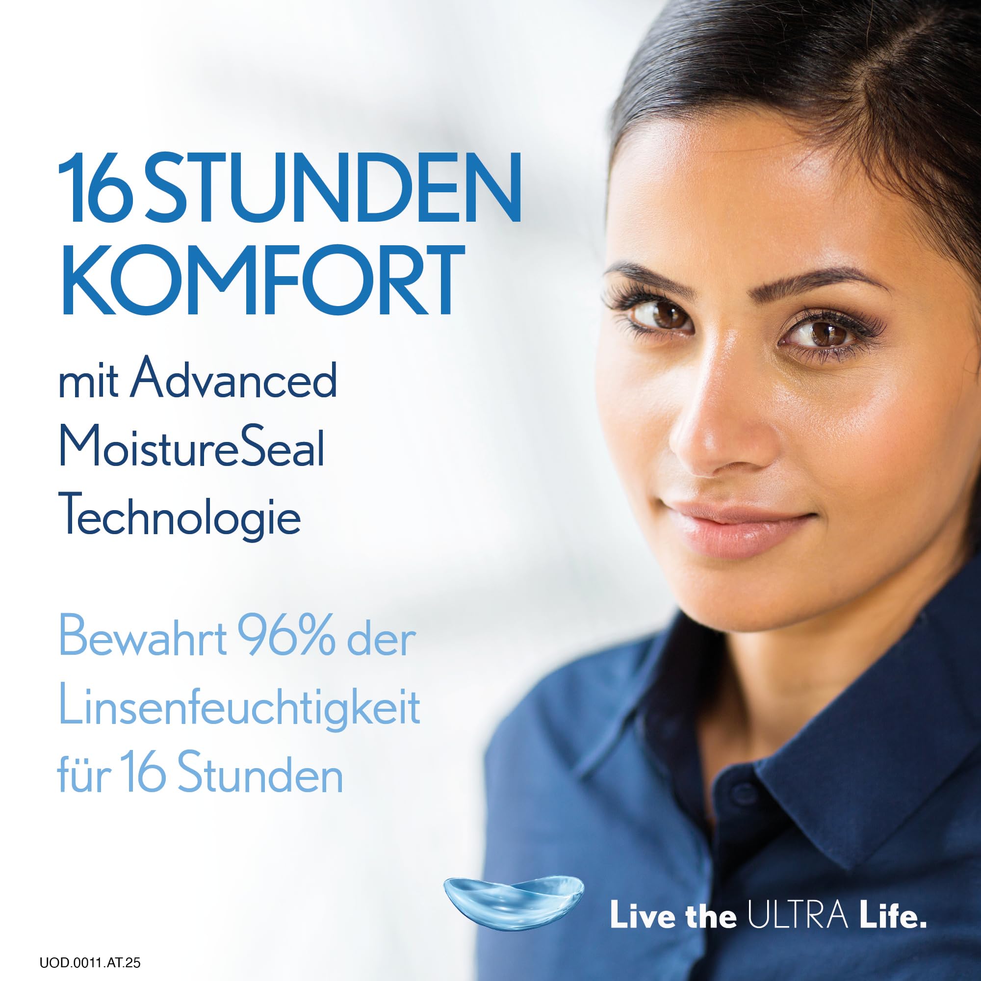 Bausch + Lomb ULTRA ONE DAY, sferyczne soczewki dzienne, miękkie soczewki kontaktowe, 90 sztuk/BC 8,6 mm/DIA 14,2 / -12,00 dioptrii
