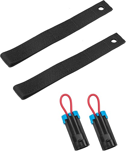 Correa para manija de puerta UTV para CAN AM Maverick X3, 2 unidades, color negro, se adapta a todos los años 2017-2022 todos los moldes Maverick X3