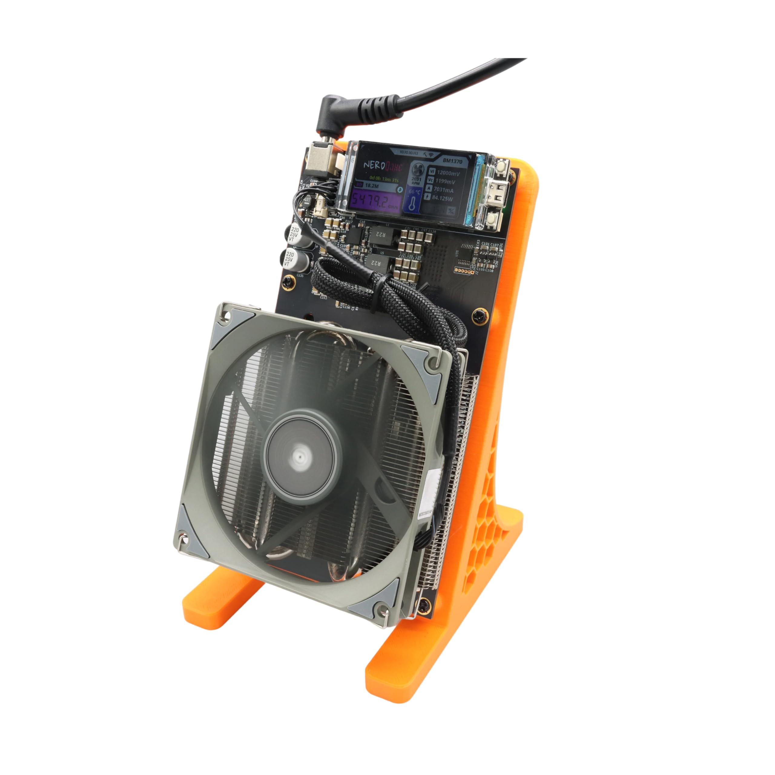 Amazon.com: Fully Open-Sources Bitcoin Miner NerdQaxe++ 4.8TH/S 68W  Powerful High Efficiency Crypto Asic Miner Bitcoin Lottery Miner with 120W  PSU : Electronics