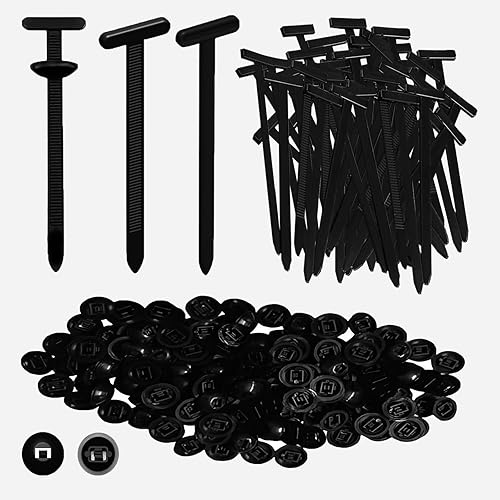 Hebilla universal de nailon para reparación de automóviles, clips de cremallera autoblocantes resistentes con hebilla antirrobo y resistencia a los