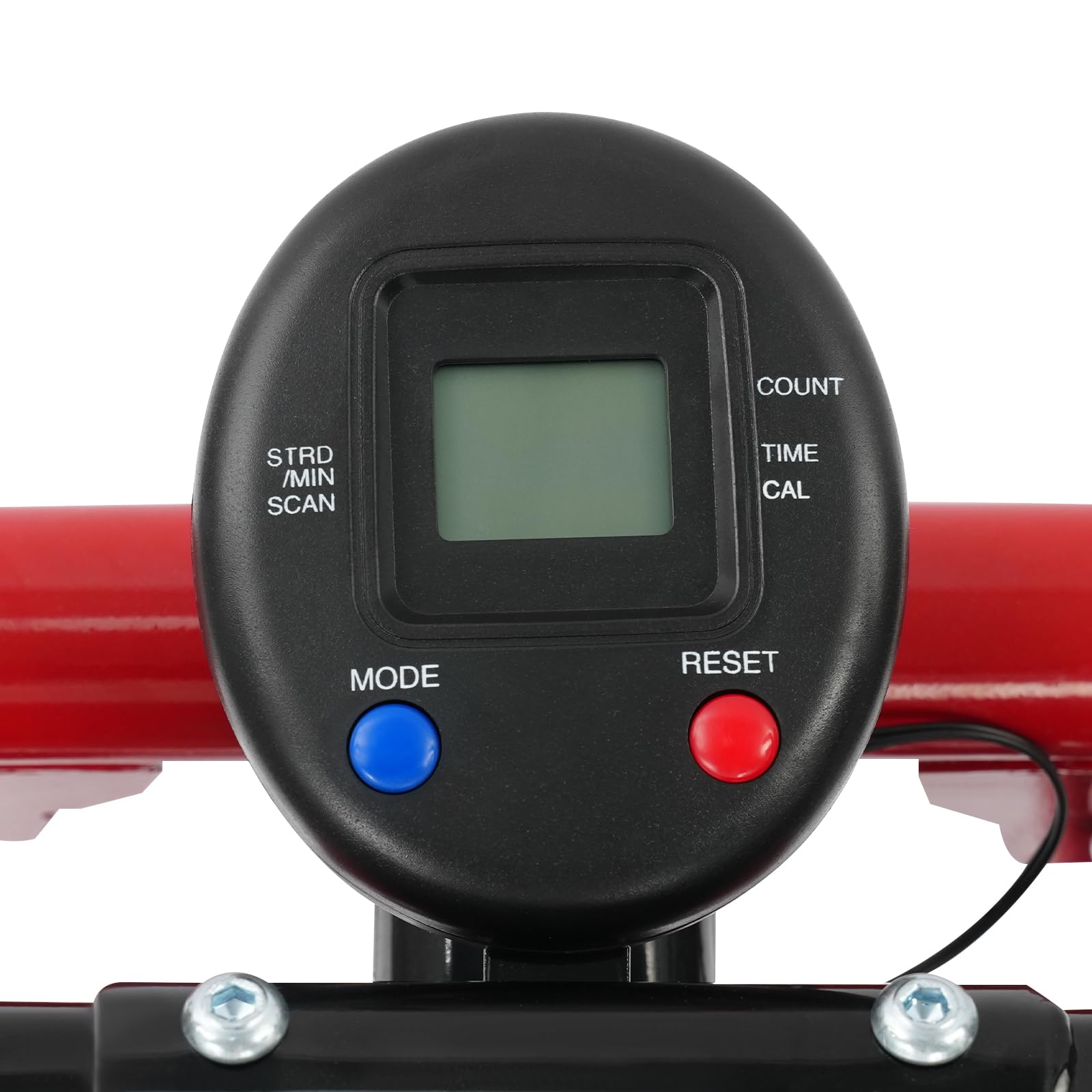 Allenatore ellittico pieghevole 2 in 1 compatto con schermo LCD, attrezzo per l'allenamento cardio per la casa per braccia e gambe, silenzioso e salvaspazio, portata fino a 150 kg