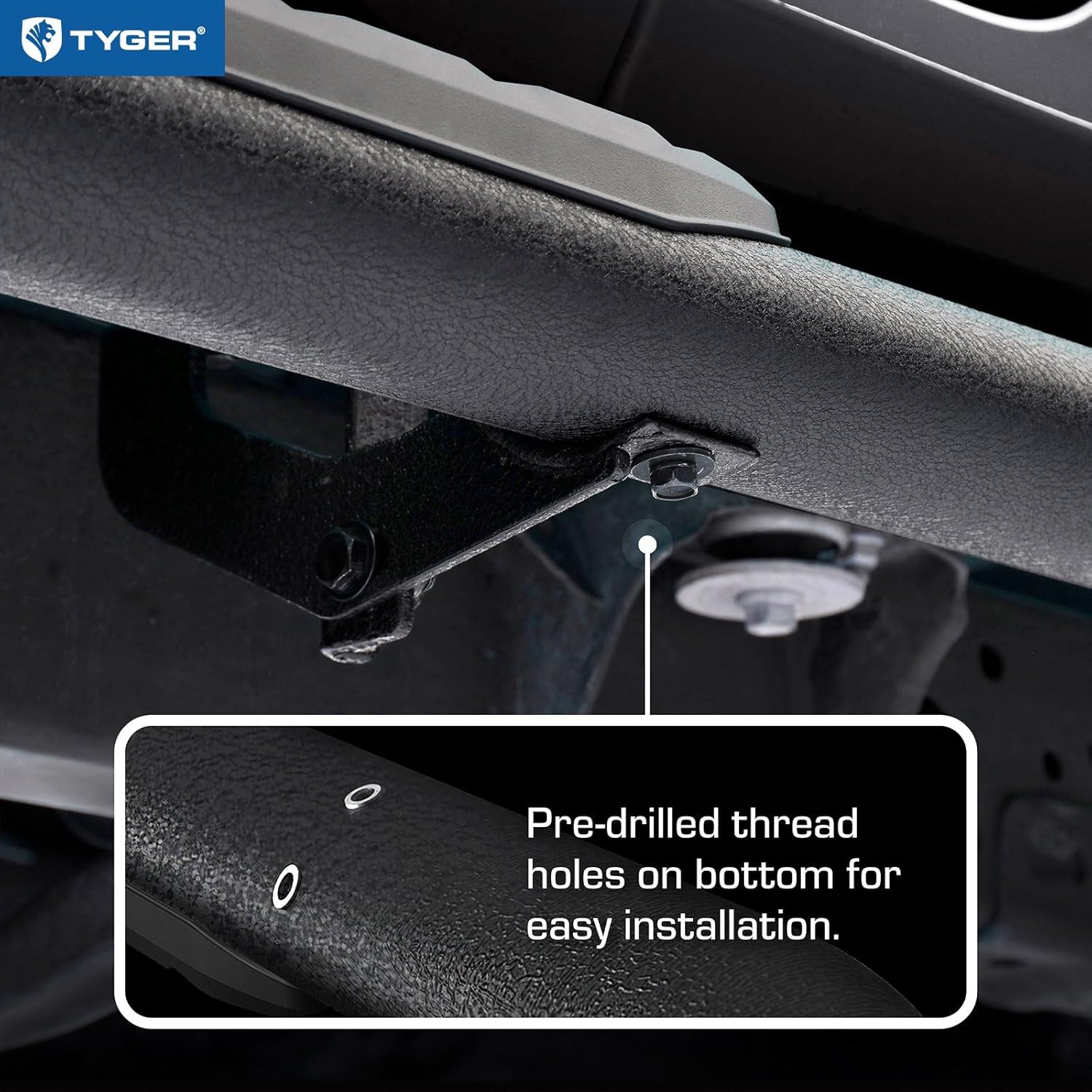 Tyger Auto 3.5" Rider Oval Tube Running Boards Compatible with 2019-2026 Chevy Silverado GMC Sierra 1500; 2020-2026 2500 3500HD | Crew Cab | TG-SS2C64931 | Side Step Rail Nerf Bars