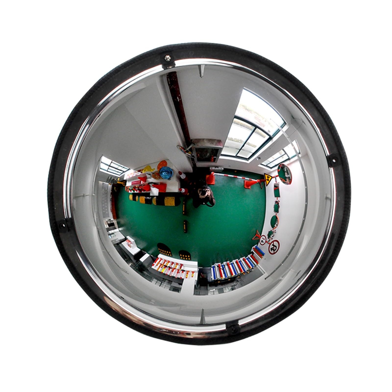 Convex Mirror, Concave Mirror Adjustable Wide Angle View Indoor Outdoor Acrylic Security Mirror Corner Mirror Blindspot For Wall Parking Garage Driveway Store Room And Traffic Safety