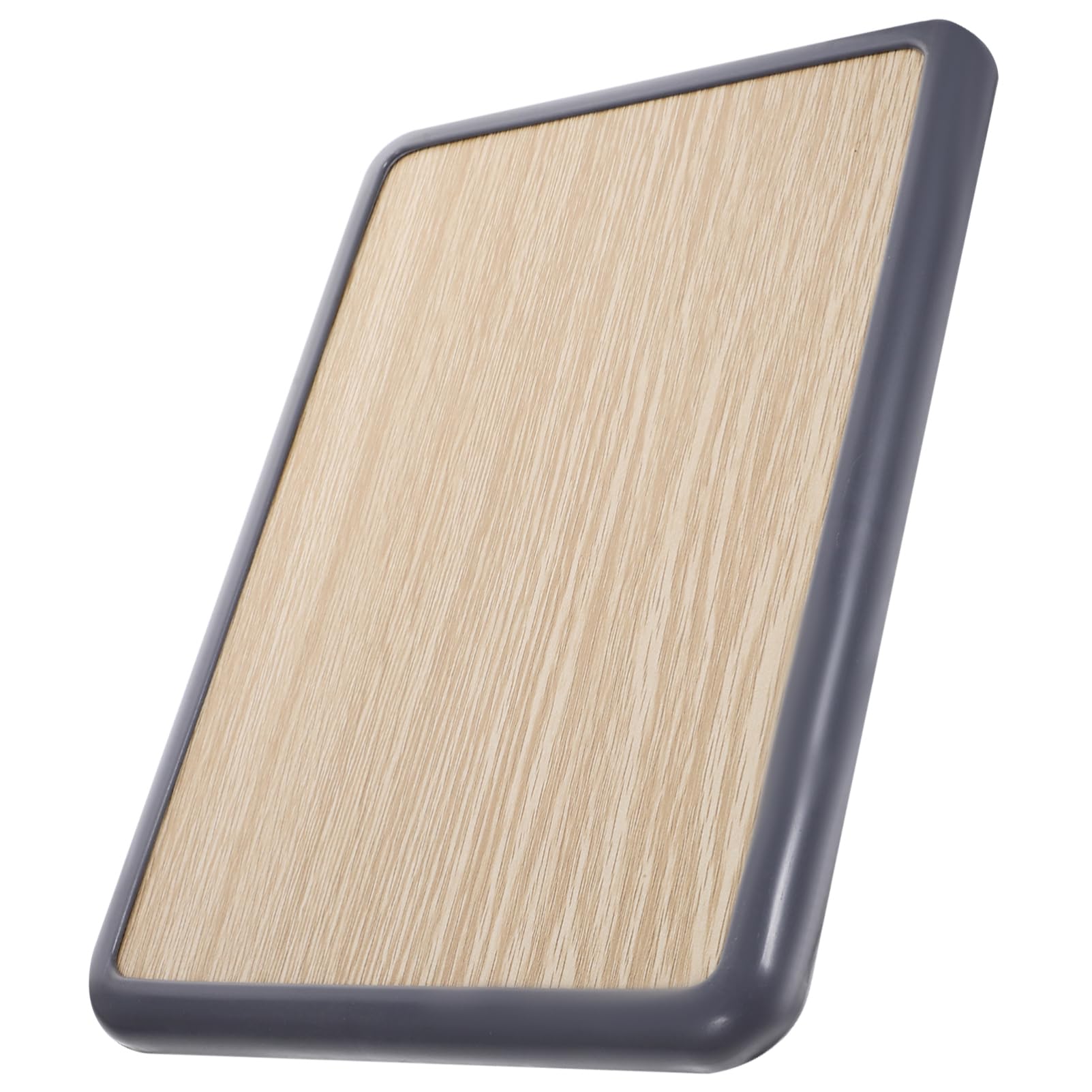 TOPPERFUN Solid Wood Small Square Stool Seat Replacement Easy Clean Wood Stool Home Decor Accessory