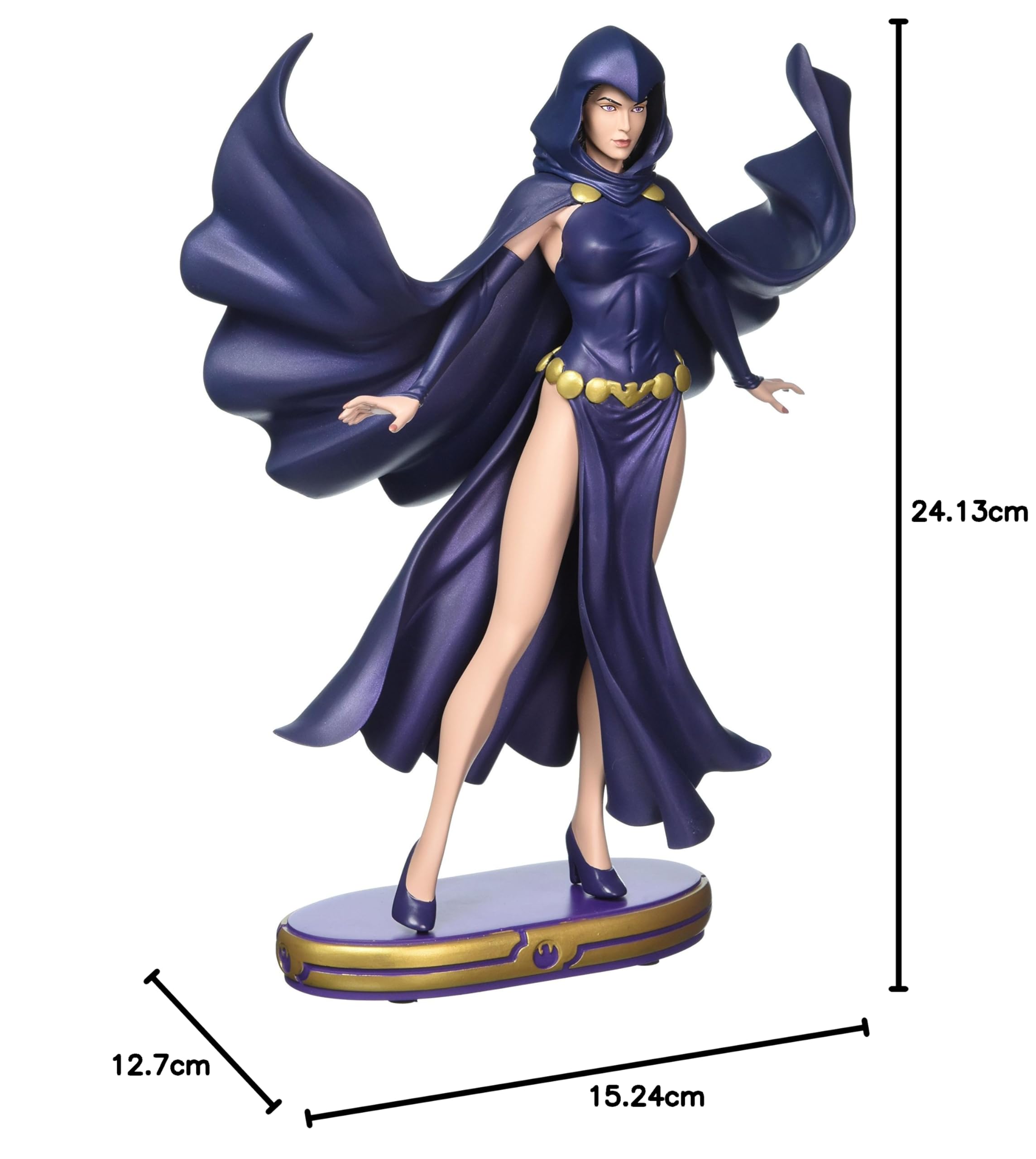 DC COMICS美少女 レイブン フィギュア Amazon | DC Collectibles DCコミックスカバーガールズ レイブン像