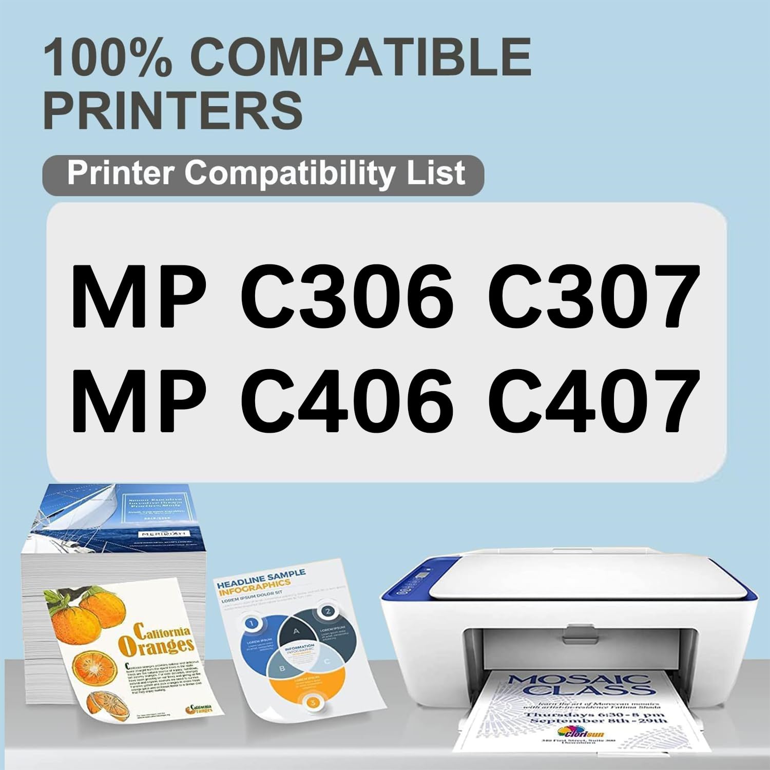 AQINK D196-6002 Transfer Belt Assembly Replacement for Ricoh D196-6002 Transfer Belt Assembly Compatible with Ricoh MP C306 C307 C406 C407 Printers (1-Pack)