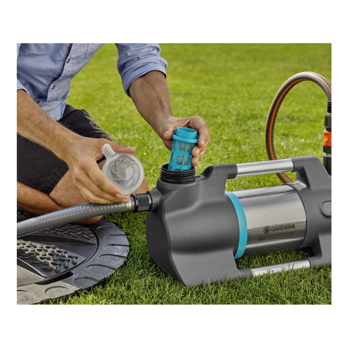 GARDENA 6300 SilentComfort Pompe de jardin 6300 l/h 49 m