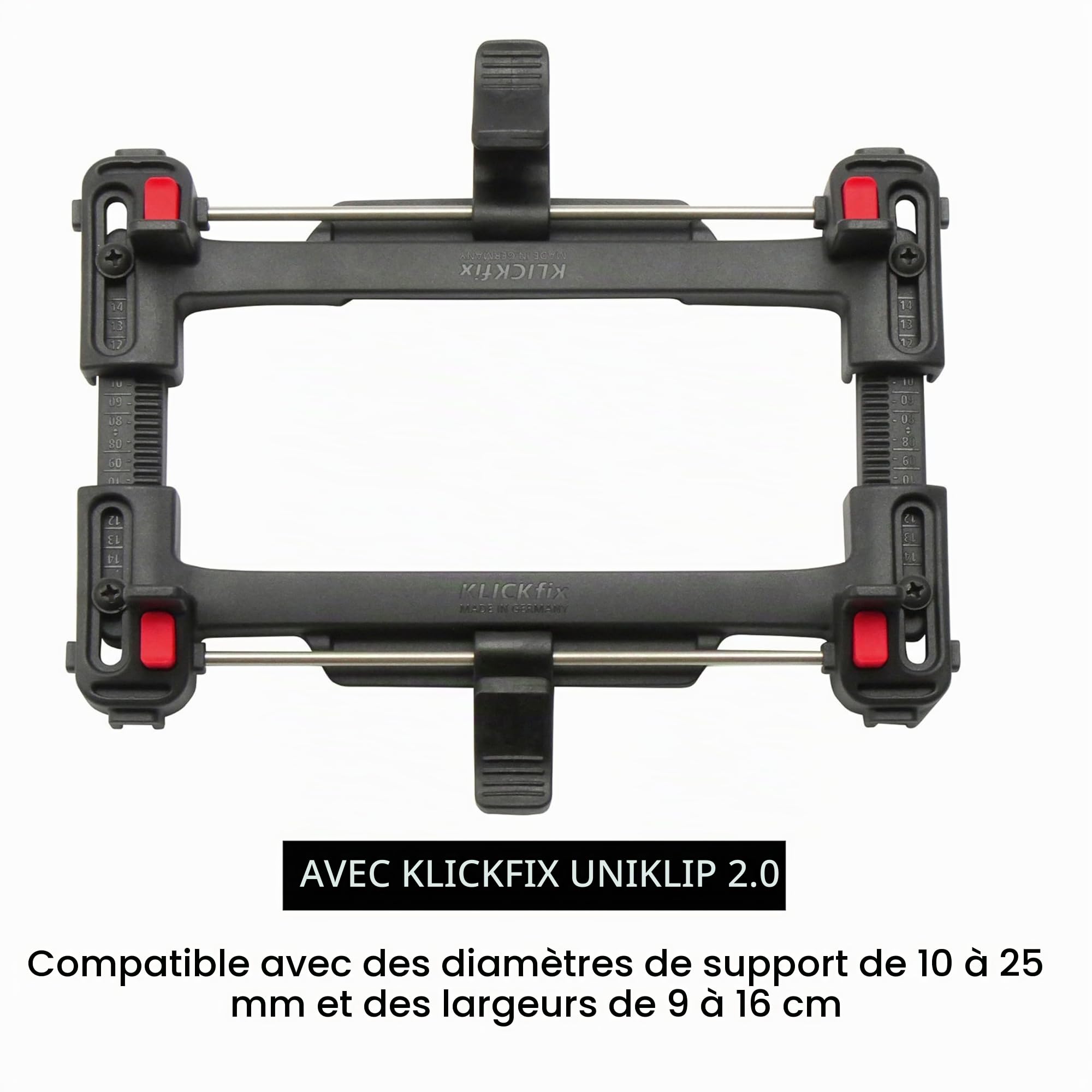 Vincita Big Nash Sac de Coffre de vélo Universel à dégagement Rapide pour Tous Les Porte-Bagages arrière avec sacoches Extensibles et Housse de Pluie imperméable, Grande capacité (Noir, Big Nash)