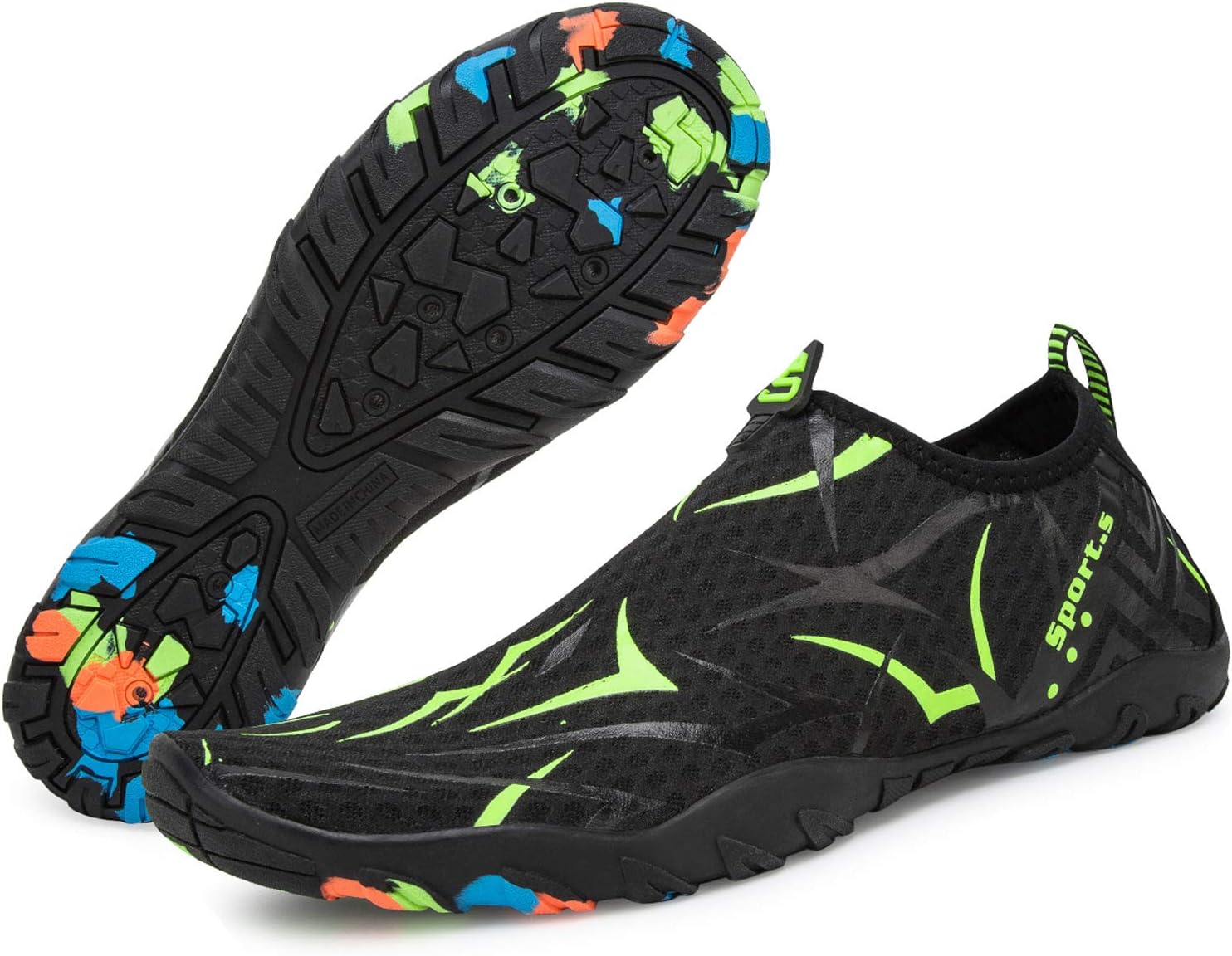 VVQI Water Shoes Mens Womens Outdoor Swim Barefoot Socks Skin Shoes for Beach Running Snorkeling Surfing Diving Yoga Exercise