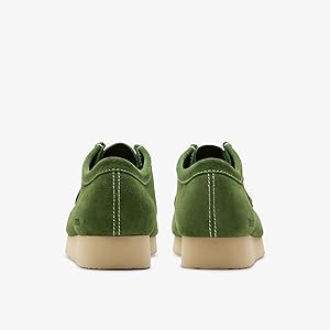 D*a様 CLARKS WALLABEE グリーン　UK8 Clarks Originals Wallabee Day Suede Men's Green Shoes