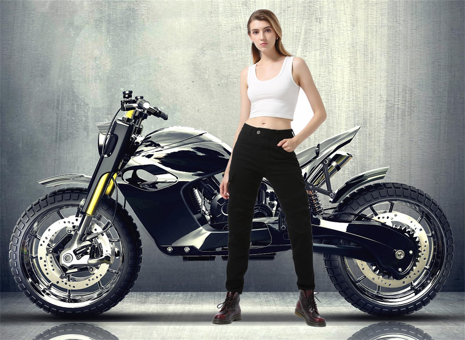 Photo 1 of oFzimTo Motorcycle Riding Protective Pants M