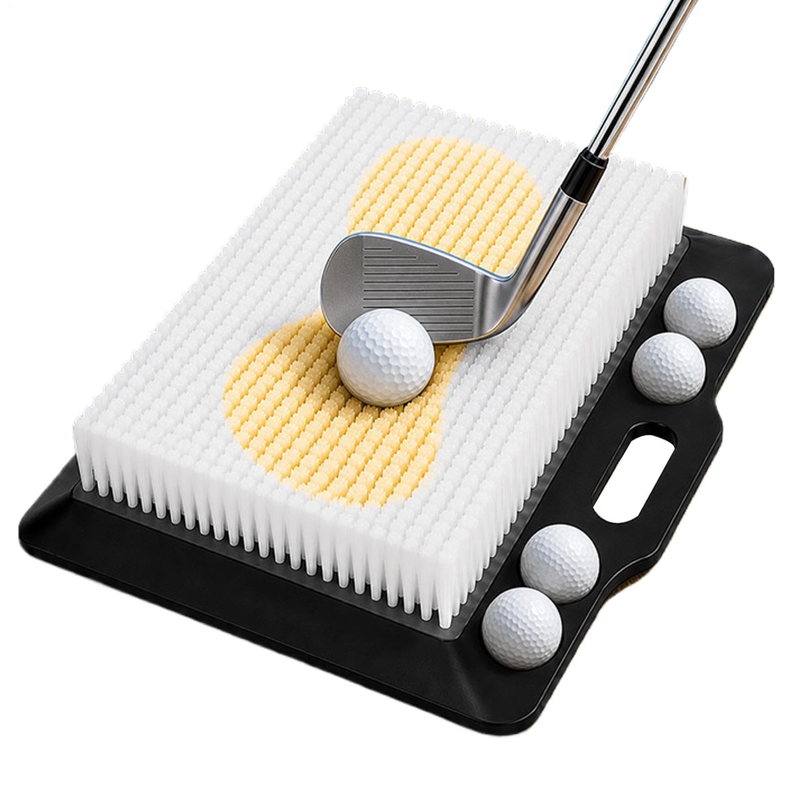 Esterilla de Práctica de Golf Ayuda de Práctica para Interior y Exterior | Esterilla de búnker golf para Hombres, Mujeres, Profesionales, Jugadores, Mamá, Papá, Familia y Amigos