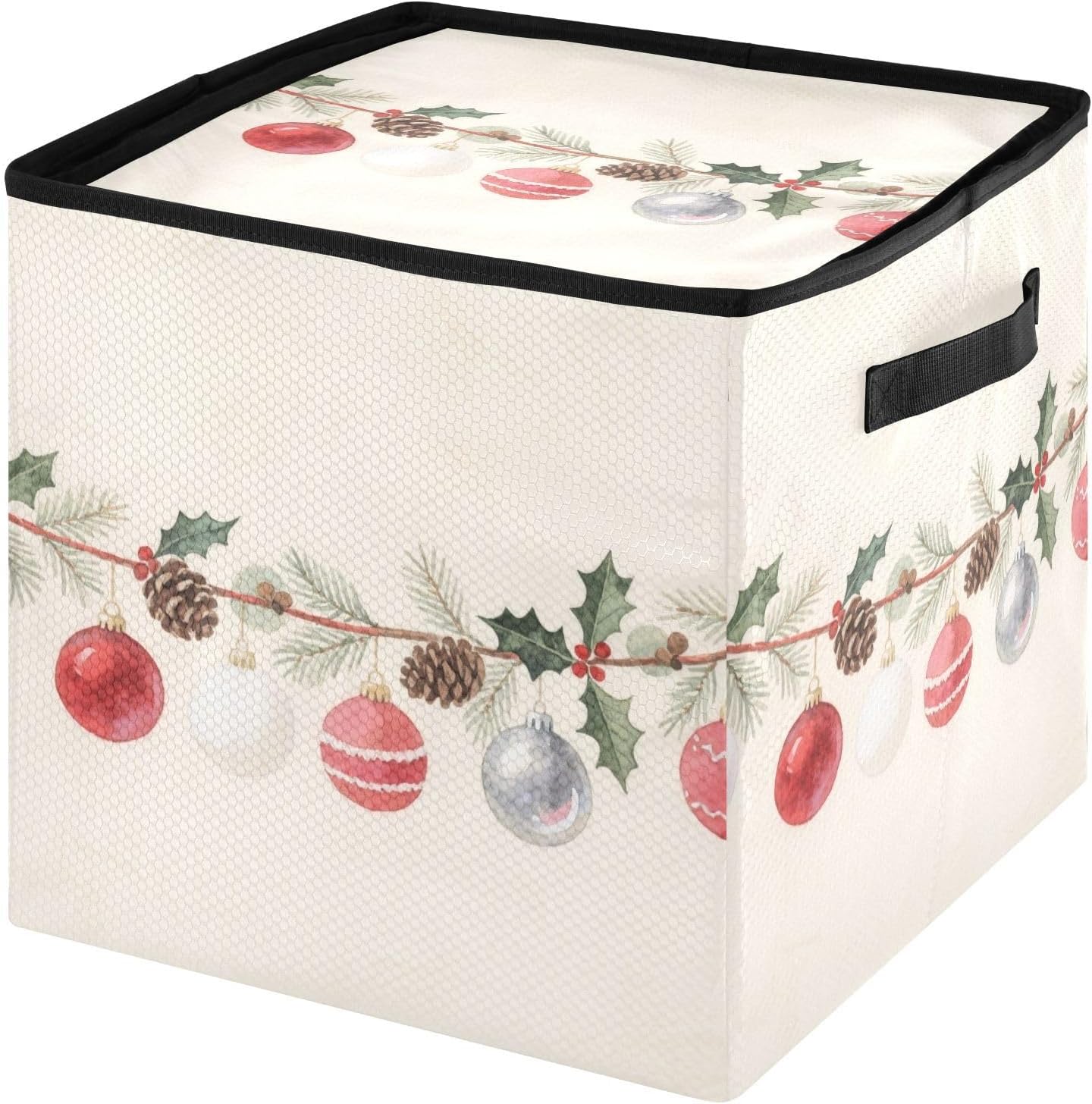 susiyo Christmas Decor Hanging Balls Christmas Ornament Storage Box for Holiday Decoration Organizer