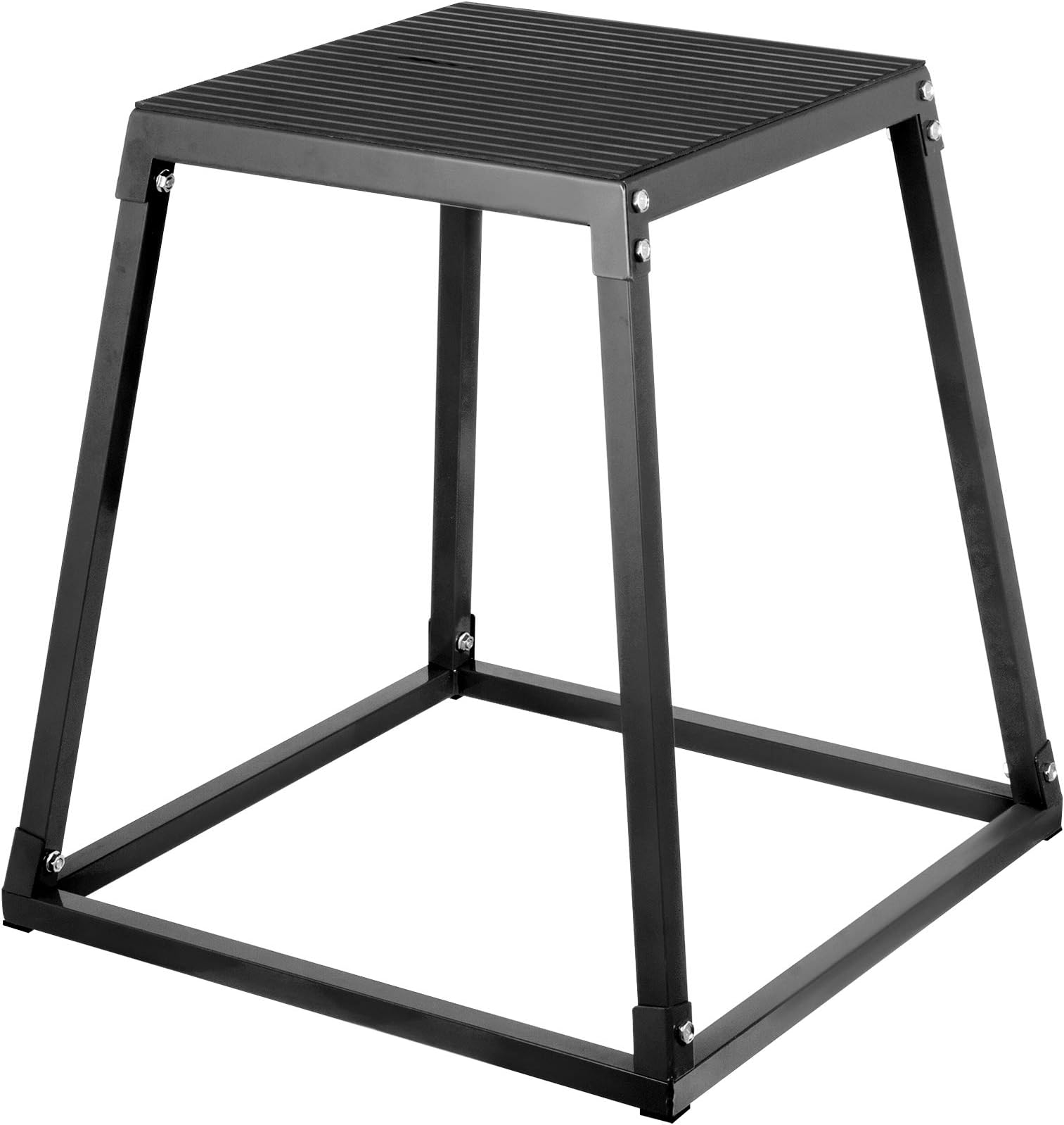 popsport Plyometric Platform Box 12 18 24 30 Inch Fitness Exercise Jump Box Step Plyometric Box Jump for Exercise Fit Training