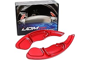 iJDMTOY A-Spec Style Aluminum Paddle Shifter Extensions for Acura