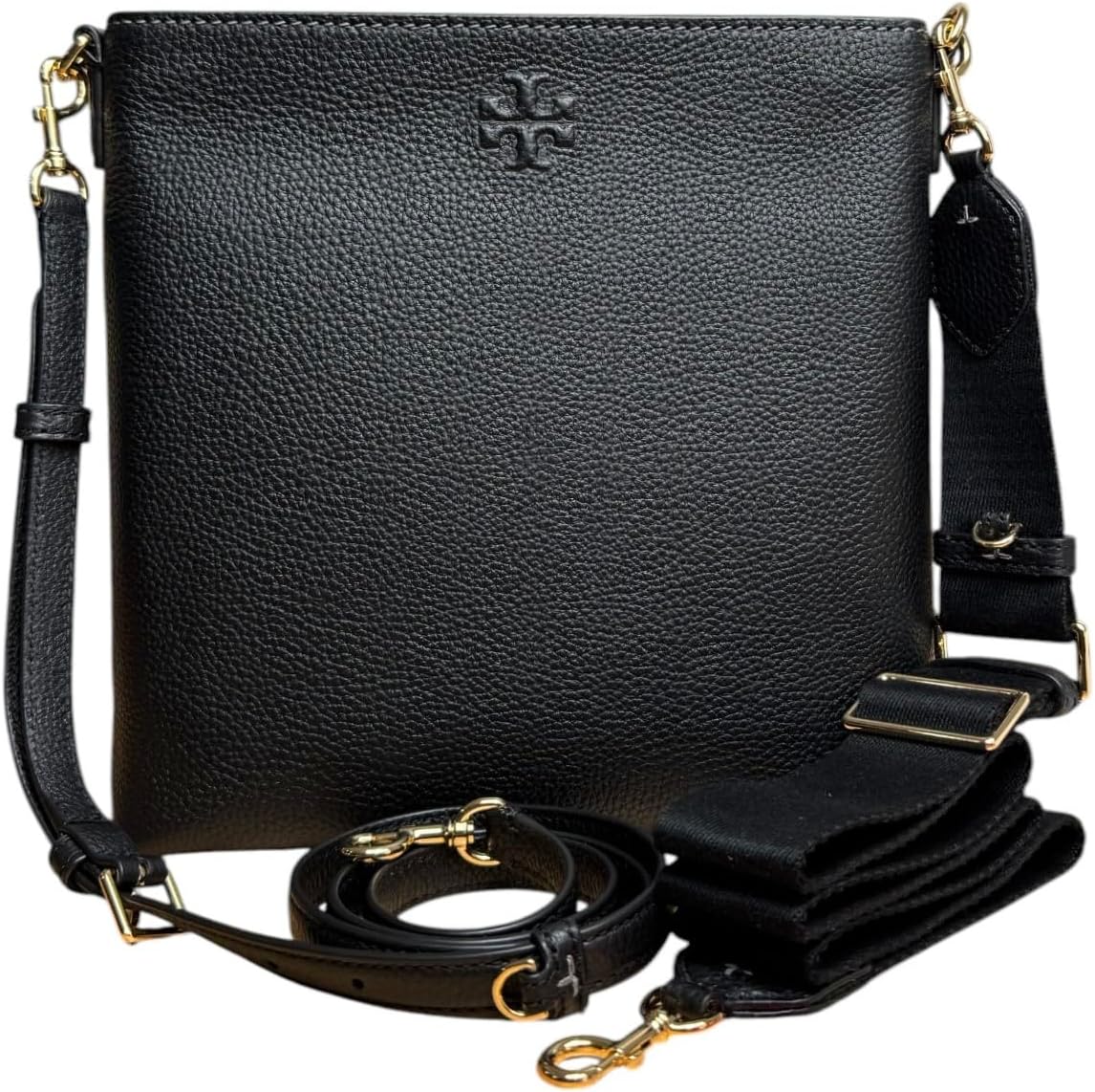 Tory Burch Women's 15630 Thea Swingpack Pebbled Leather Crossbody Shoulder Bag