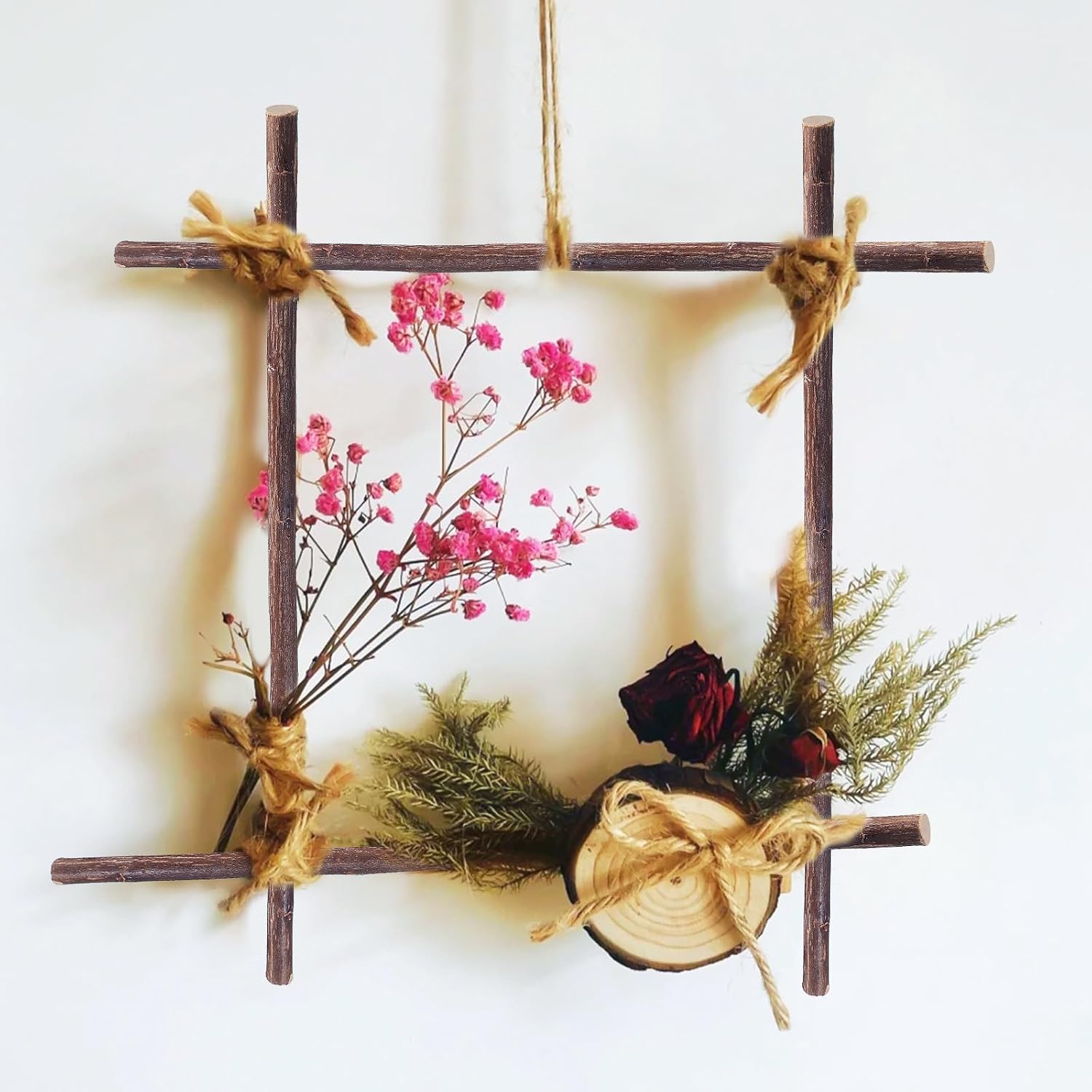 Tofficu 50 Pcs 11.81 Inch Dried Branches Natural Wood Sticks for Crafts DIY Floral Arrangements Wedding Centerpieces Rustic Home D Cor