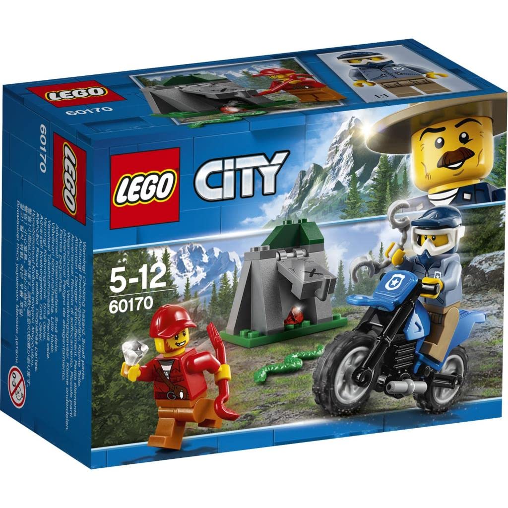 Amazon.co.jp: レゴ(LEGO) シティ 山のポリスバイク 60170 : おもちゃ