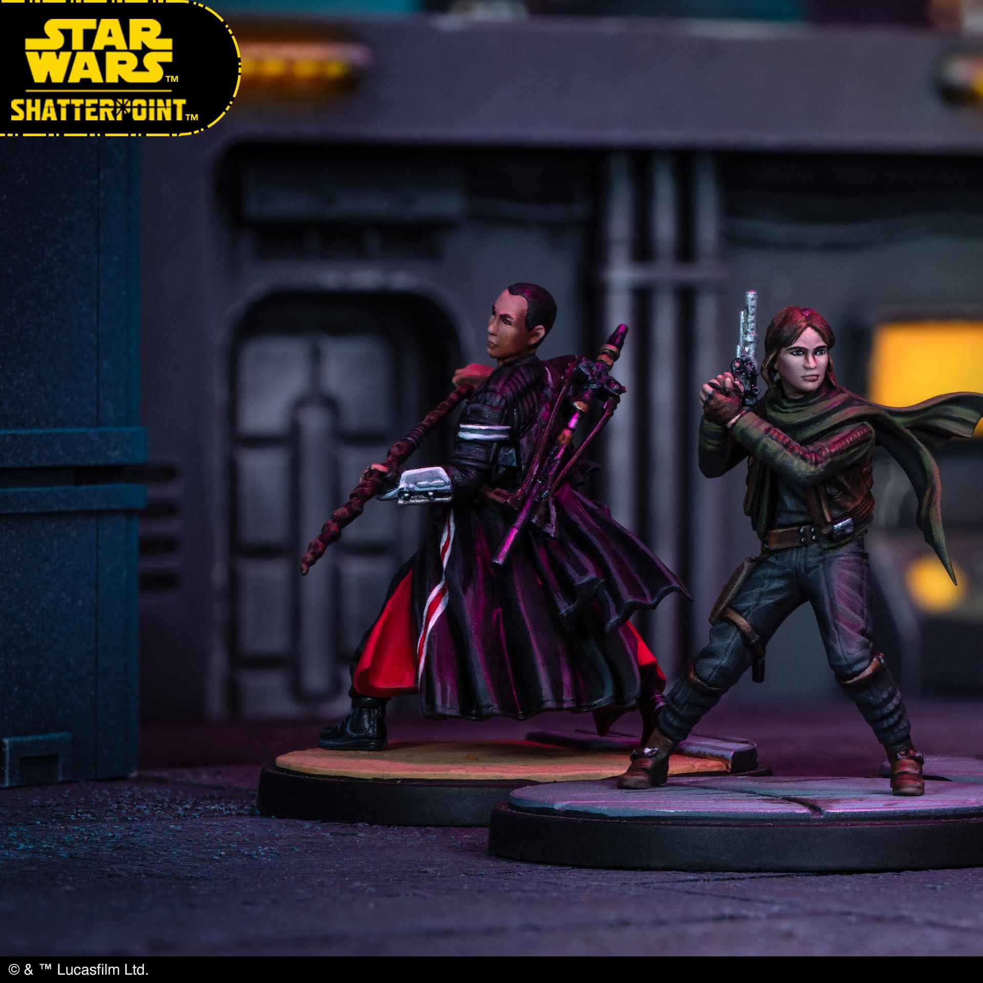 Asmodee | Star Wars Shatterpoint: This is Rogue One | Rozszerzenie gry miniaturowej | Wiek 14+ | 2 graczy | Czas gry ponad 90 minut
