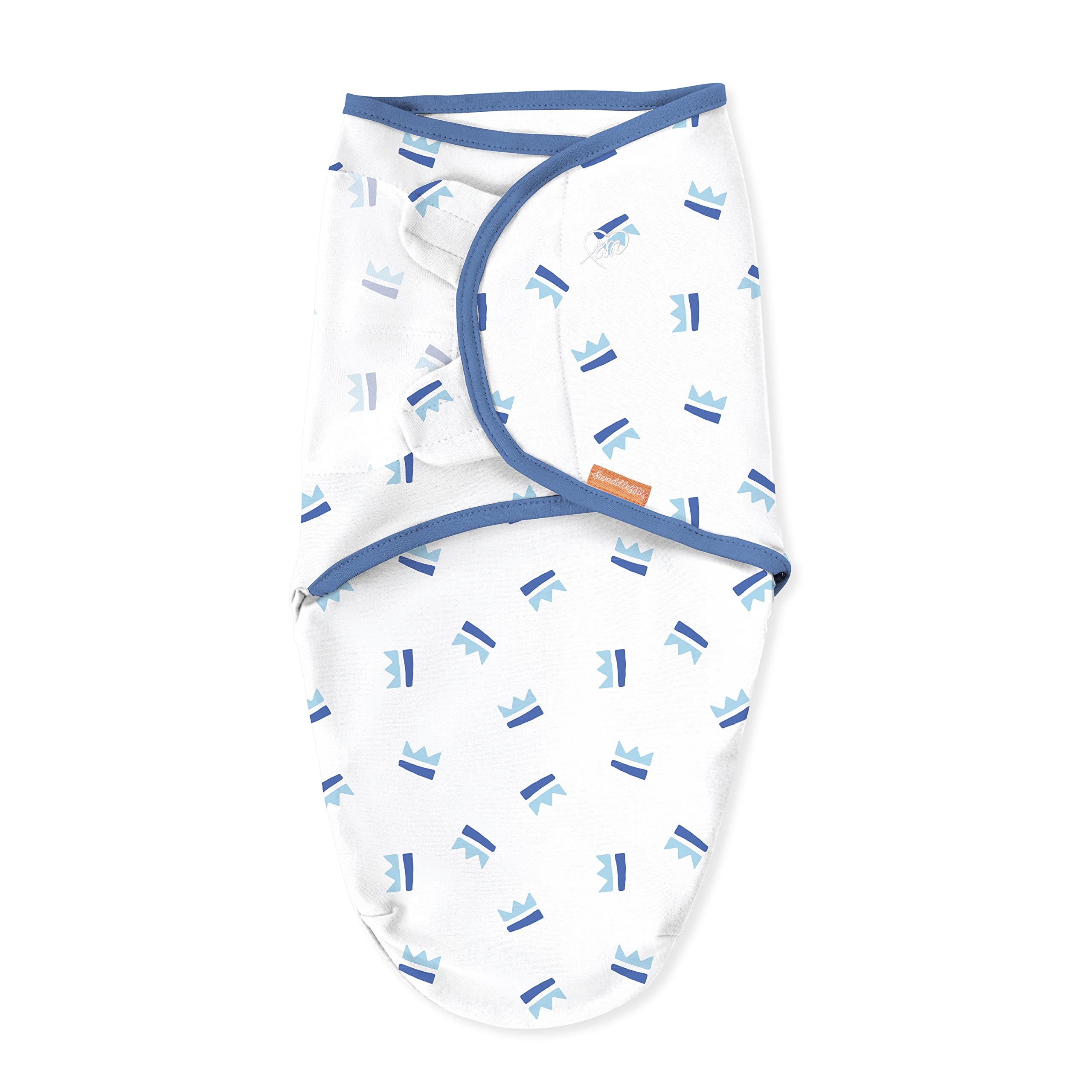 SwaddleMe Easy Change Pucktuch in Größe Small/Medium, für 0-3 Monate, 3-6kg, bis zu 66cm lang, 1-Pack Baby Pucktuch mit Easy Change Reißverschluss
