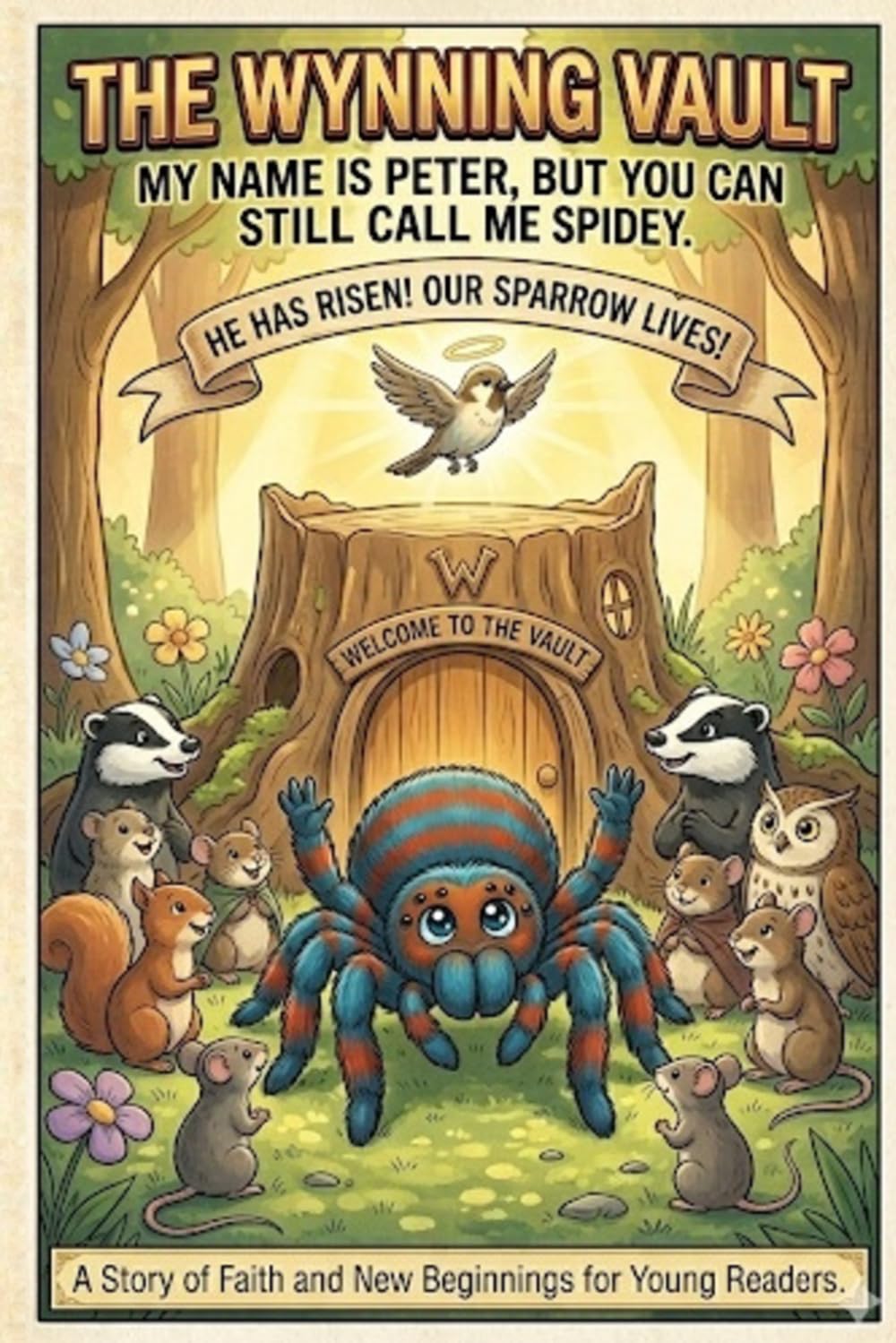 The Wynning Vault: My Name is Peter, But You Can Still Call Me Spidey (The Wynning Vault: Bible Study Comic Books)