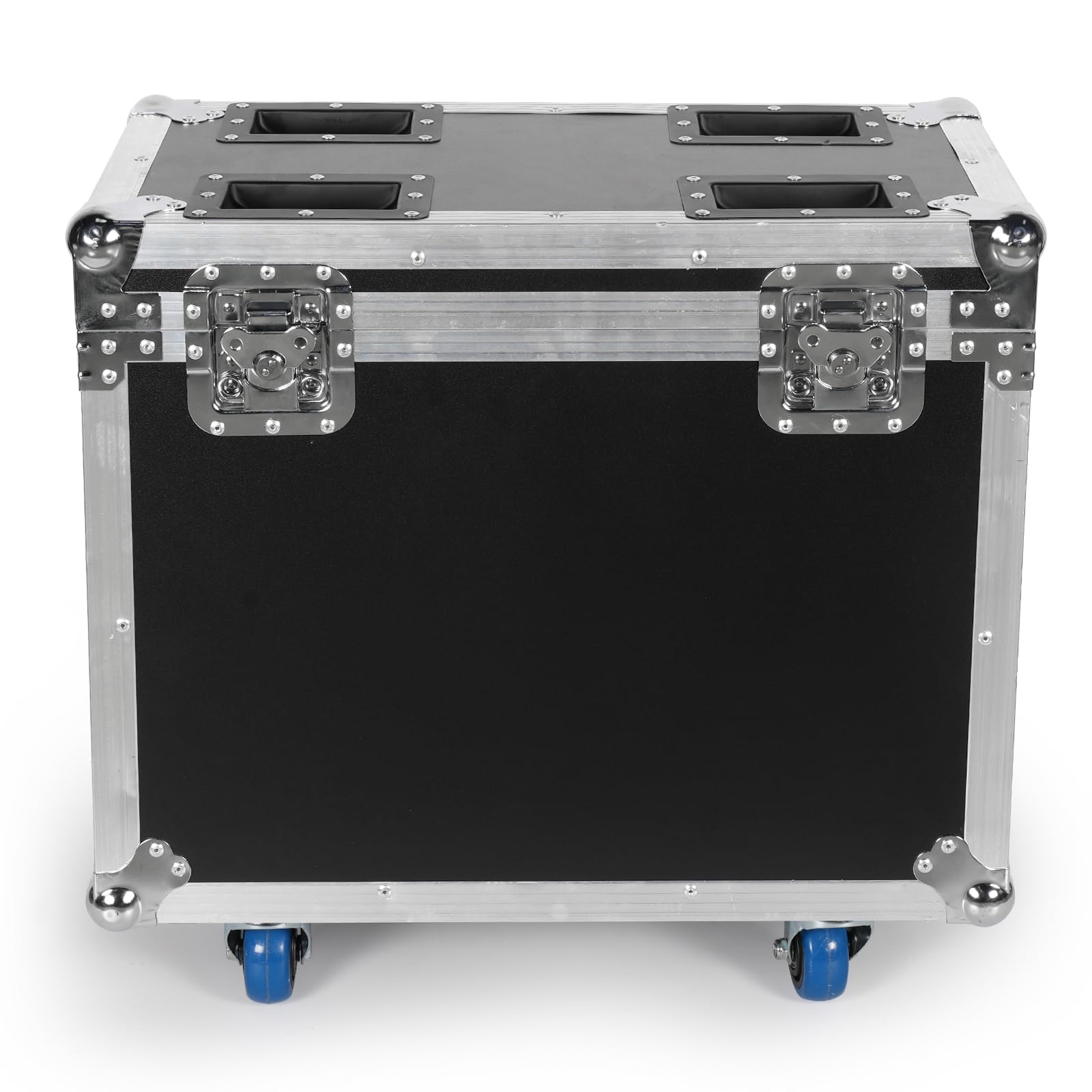 61 x 33,5 x 61 cm. Das Flight Case bietet Platz für 2 LED-Bühnenlichter mit beweglichem Kopf, einfach zu verstauen und zu transportieren und schützt die Party-Lichter