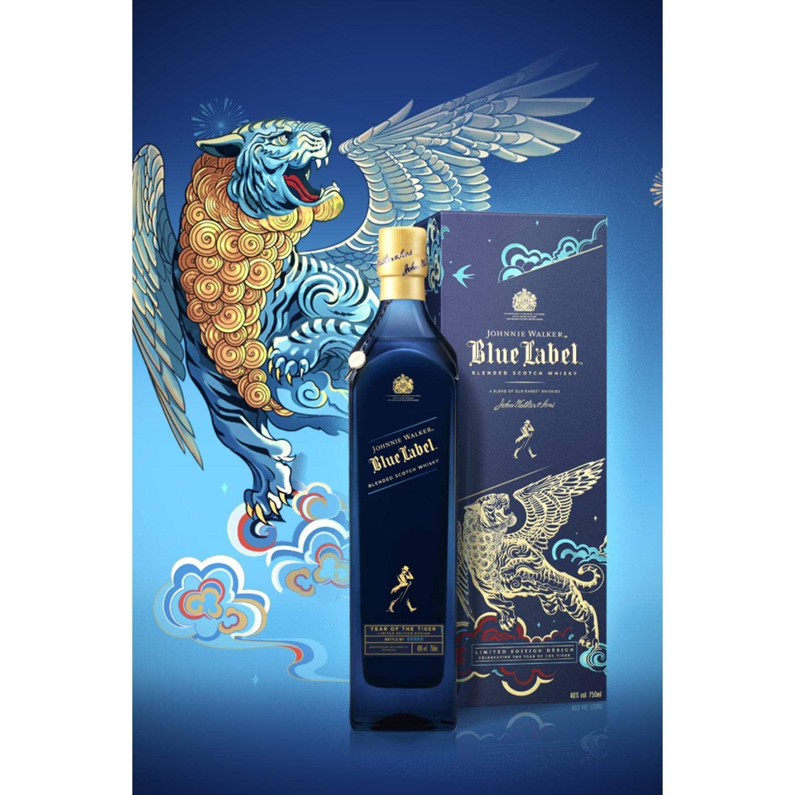 Johnnie Walker Blue Label Zodiac Collection Year Of The Tiger