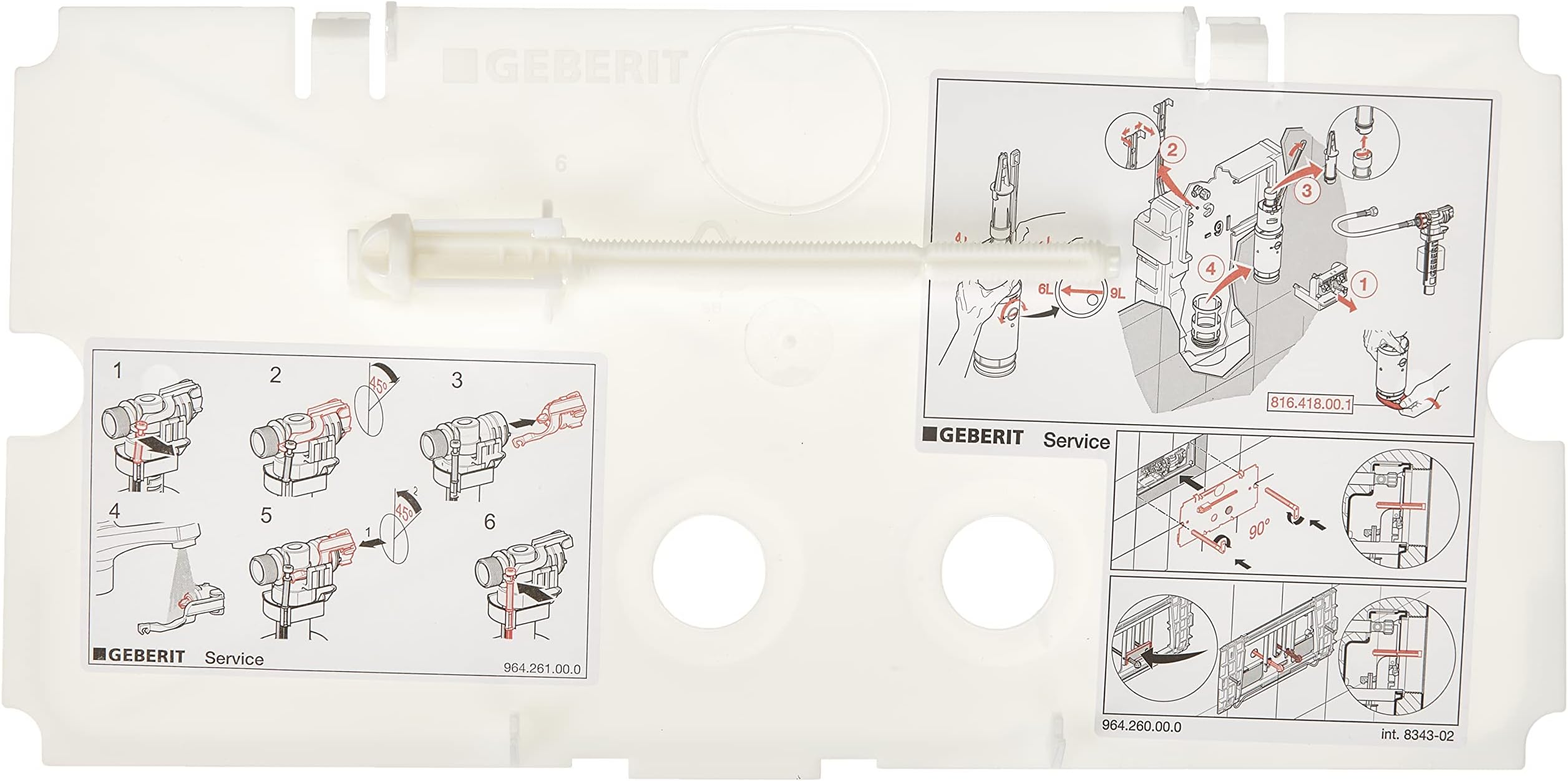 Geberit – Protective Cap, WC Geberit Twinline (240.512.00.1)