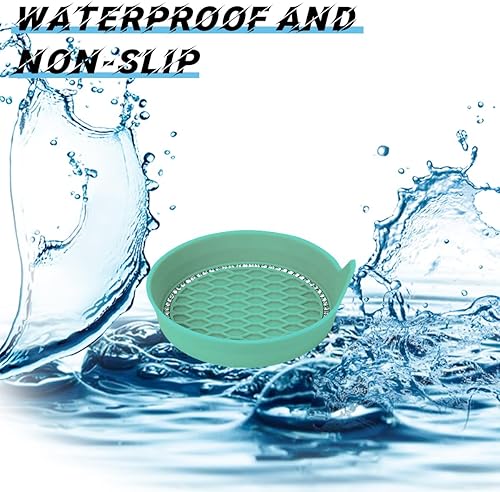 Miniatura 99 de zipelo Bling Car Cup Coaster, 4 Pack Universal Vehicle Anti-Slip Cup Holder Insert Coasters, Crystal Rhinestone Silicone Shockproof Drink Mat, Car