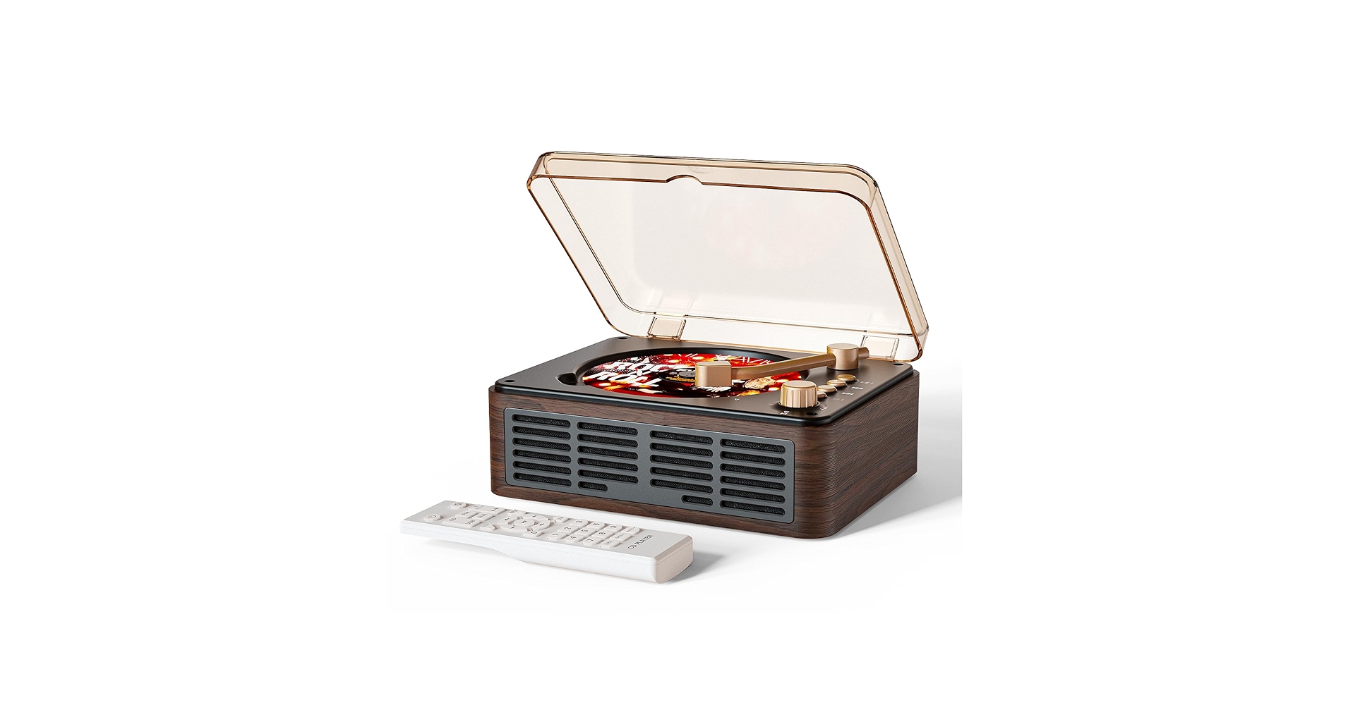 Amazon.com: CARONSORT CD Player with Speakers Bluetooth