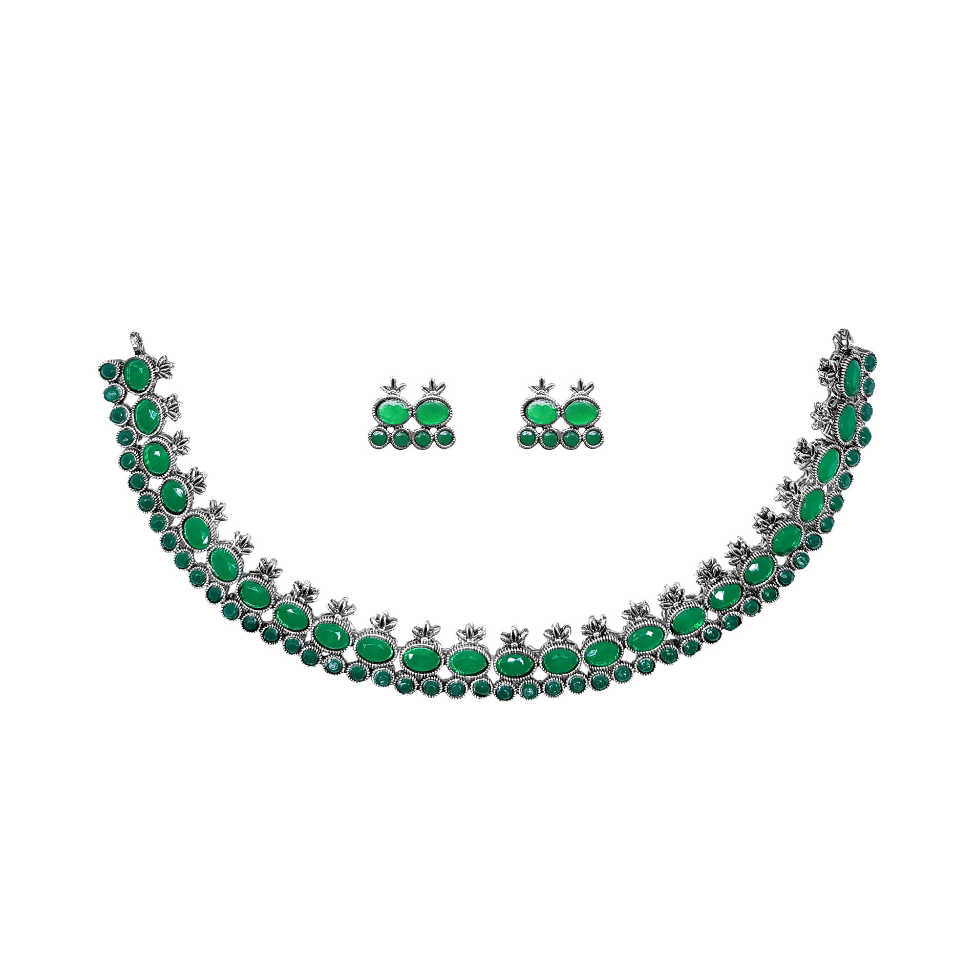 See full amazon price history chart for Oxidised American Diamond Studded Choker Necklace Set with Earrings for Women & Girls | Stylish Choker Necklace Set for Women | Birthday Gift for Girls & Women (Multicolour) Oxidised American Diamond Studded Choker Necklace Set with Earrings for Women & Girls | Stylish Choker Necklace Set for Women | Birthday Gift for Girls & Women (Multicolour) (B0DFVL971L) Amazon Price History, Amazon Price Tracker