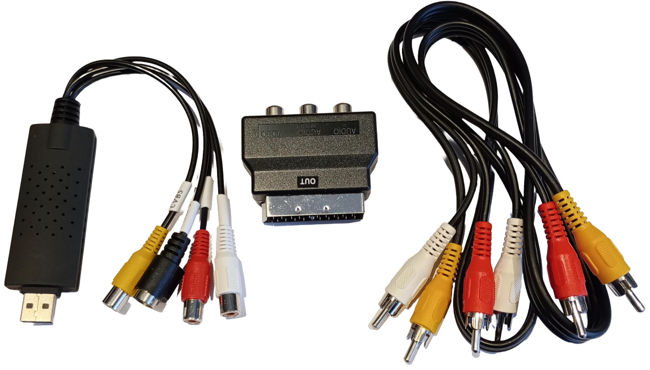 USB Video Capture for Windows 11, 10, 8 & 7. VHS & Hi8 Camcorder Tapes to PC/DVD
