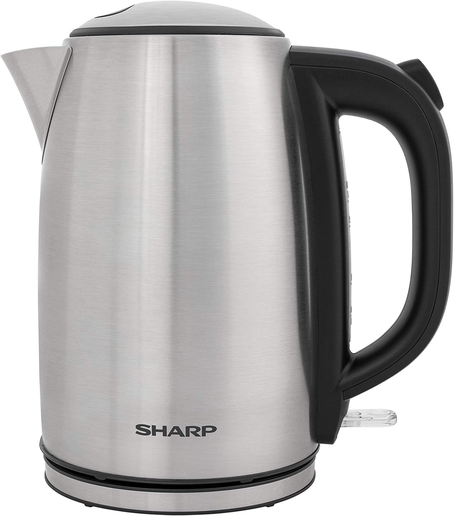 Sharp 1.7L, 3000W, Concealed Coil, Complete Brushed Stainless Steel Electric Kettle EK-JX43-S3, Silver, with 1 Year warranty
