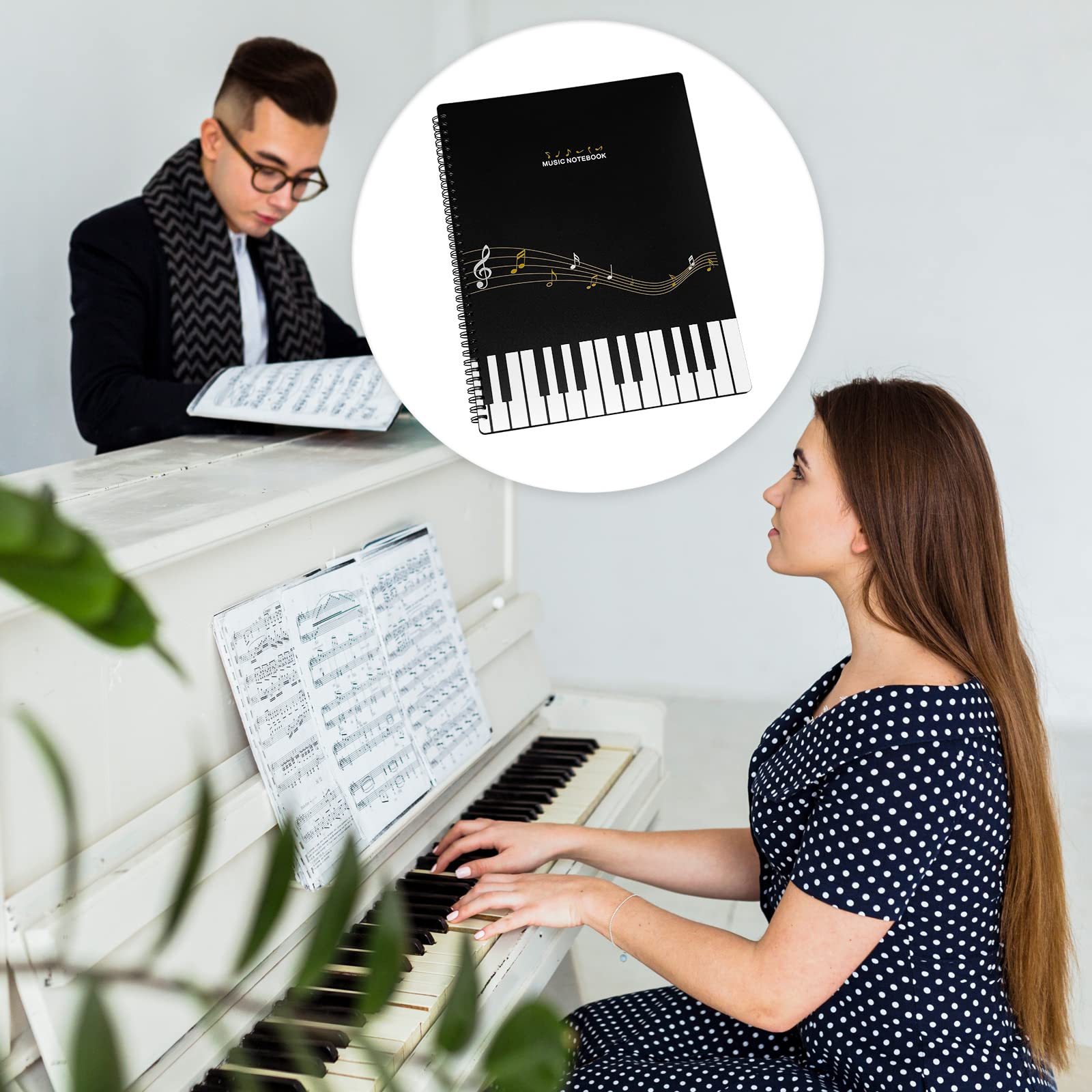 Chemises Pour Partitions, Classeur Partition Musique, Classeur A4