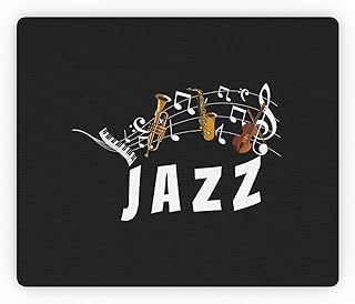 Novelty Concertmaster Symphony Pianist Piano Music Lover Hilarious Orchestral Instruments Instrumentalist Rectangular Mouse Pad 9.3â€³ x 7.8