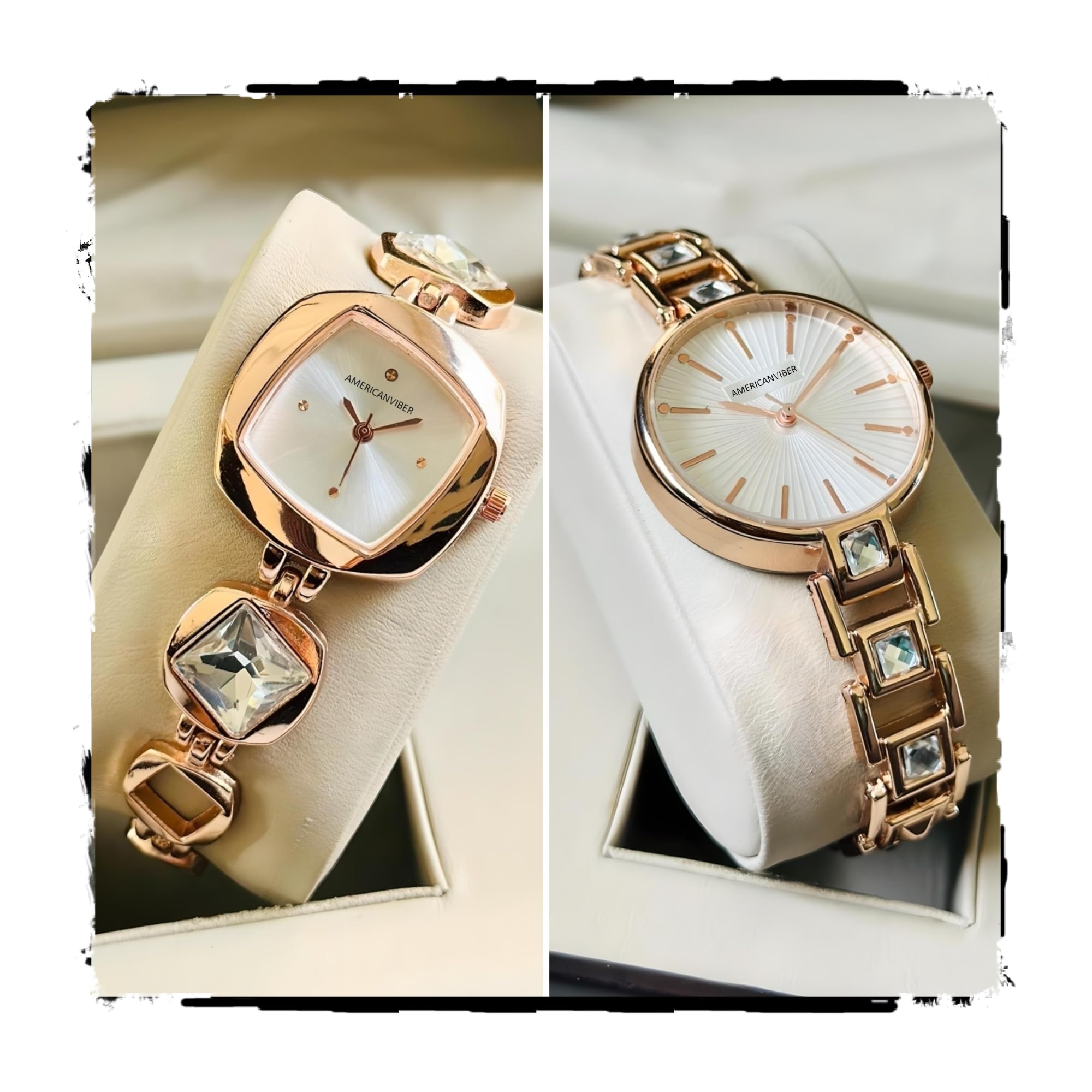 DRW0027 Rose White + CCK White Fashion Combo Watch Set ? Best for Gifting Women Analog Watch - for Women ()-image-26