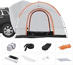 VEVOR SUV Tente pour Camping, Imperméable PU2000mm Spacieuse conception de double couche pour 5-8 personnes, SUV Tente de camping avec mesh Windows, y compris Rainfly & Sac de rangement