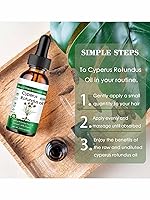 Vista 4 de Aceite Cyperus Rotundus, nuevo aceite Cyperus Rotundus para depilación, 2.0 fl oz de aceite de ciprés natural para todo tipo de piel (2)